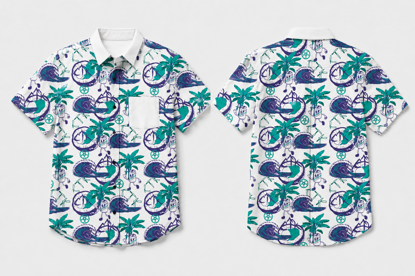 Hawaiian Jazz Gravel Shirt