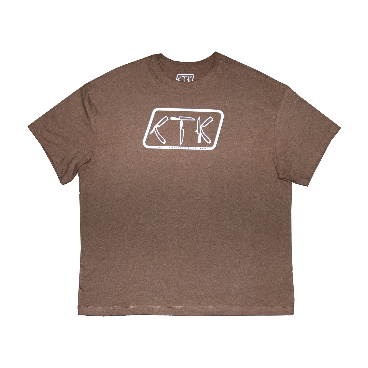 Brown Retro Box T-Shirt