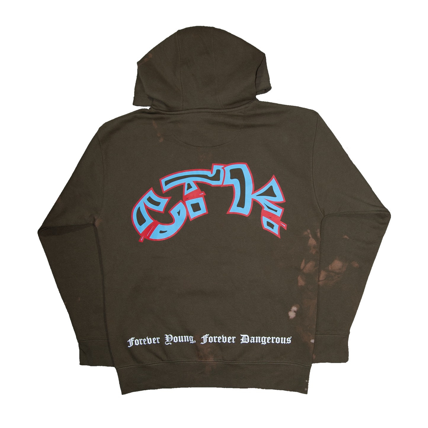 Green Graffiti Hoodie
