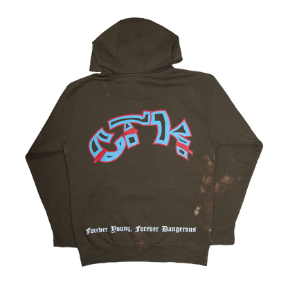 Green Graffiti Hoodie