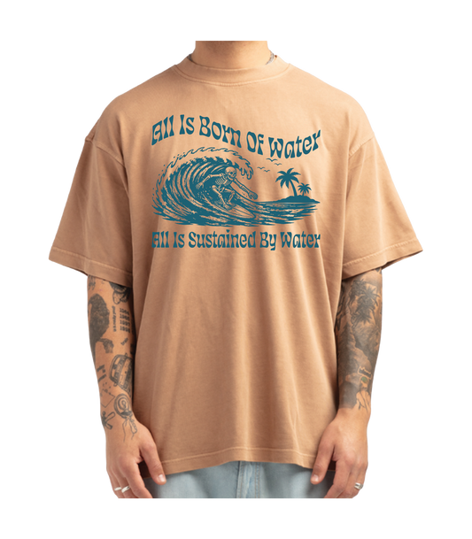 Born of Water Retro T-Shirt