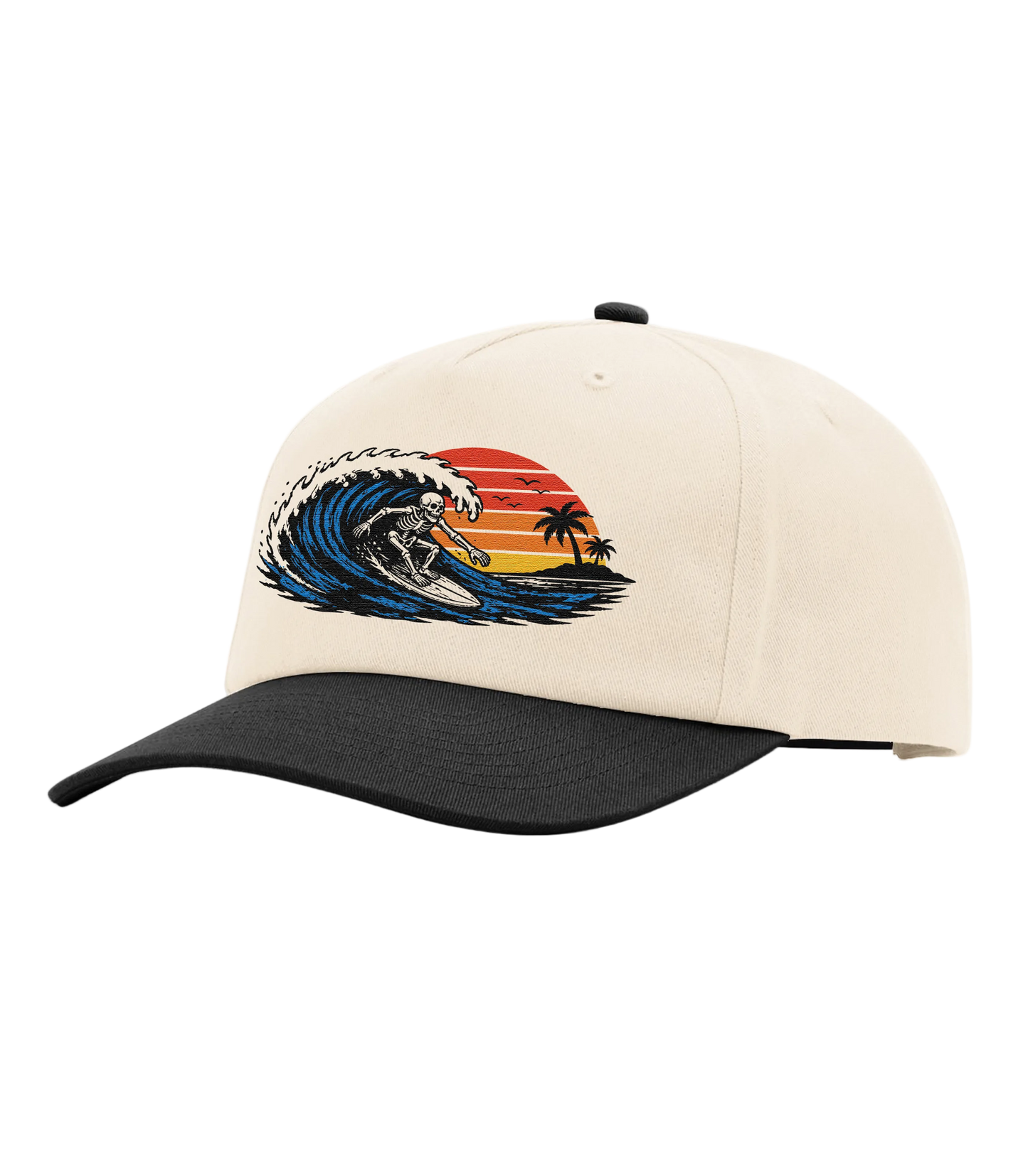 Skeleton Surf Hat