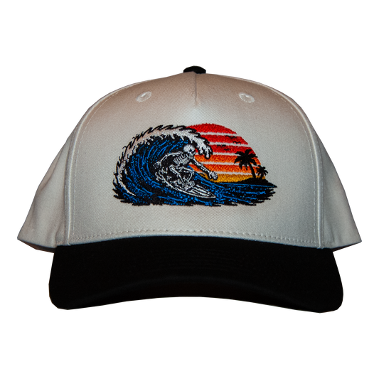 Skeleton Surf Hat